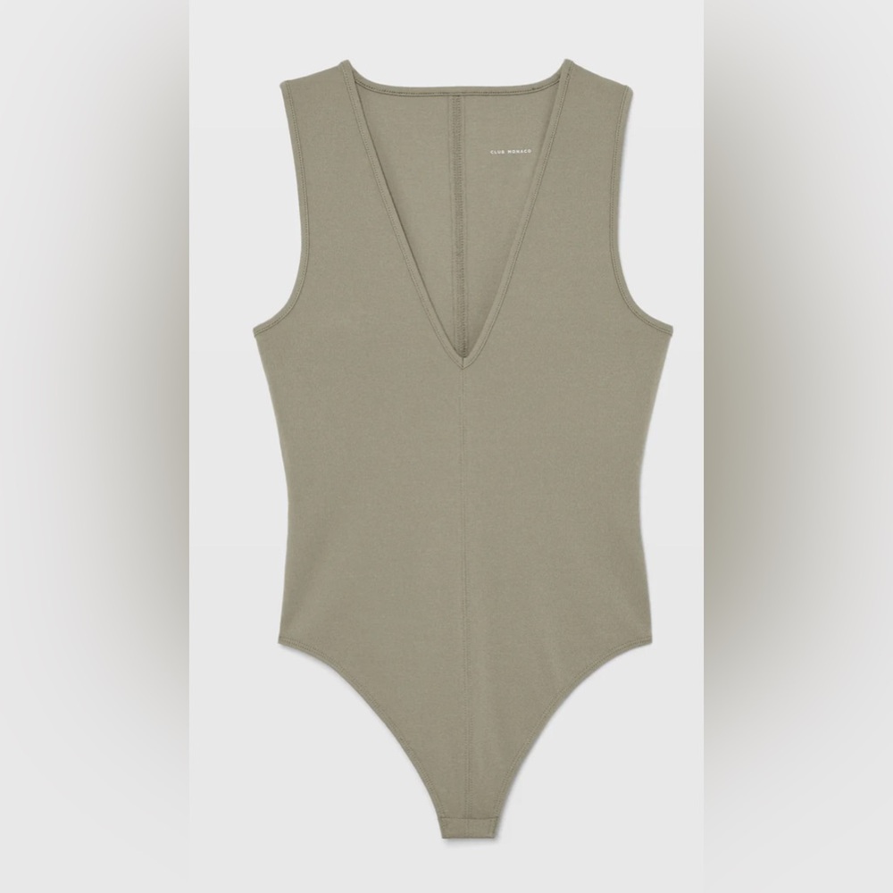 Club Monaco Deep-V Bodysuit